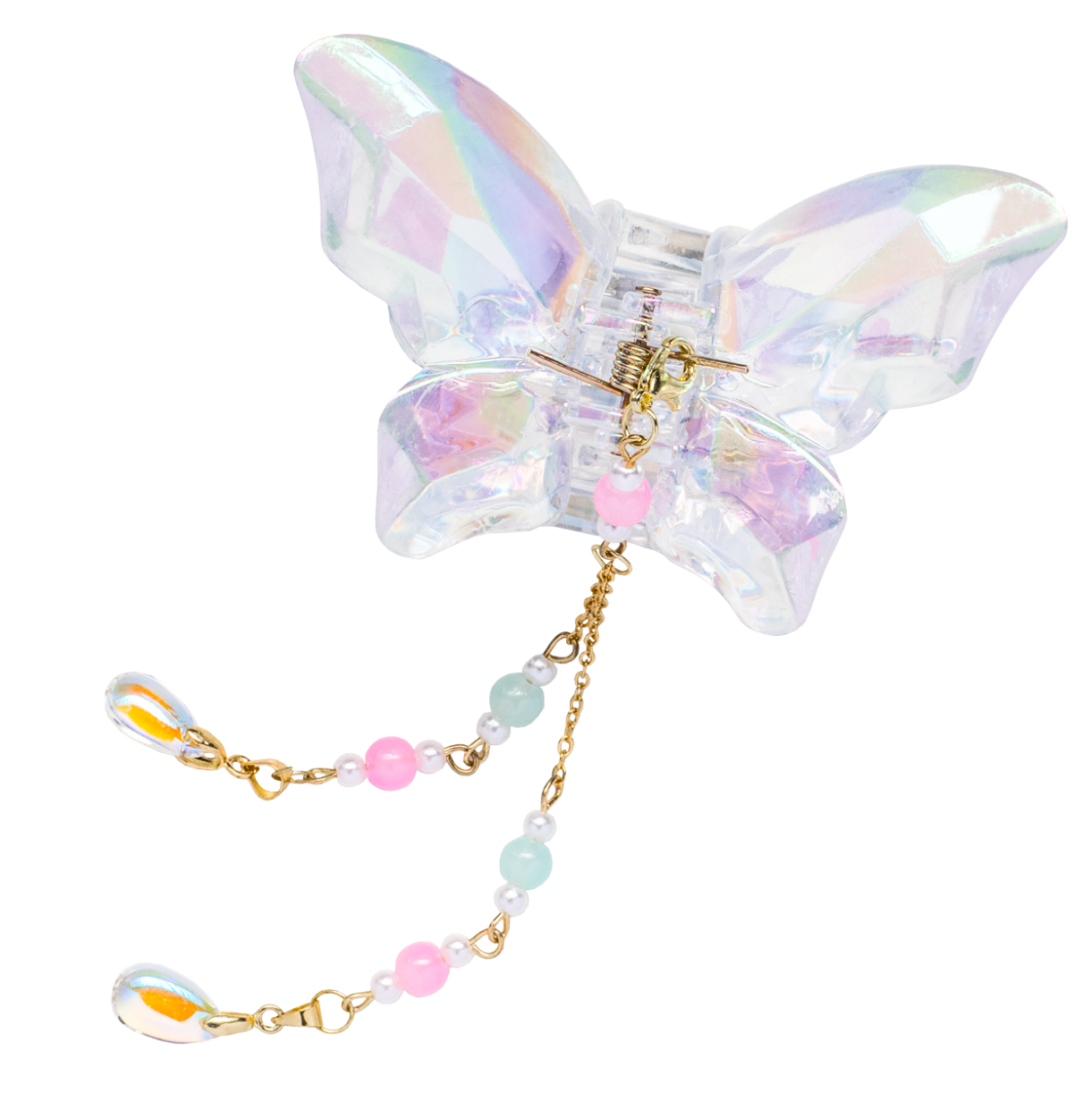 Crystal Butterfly Clip